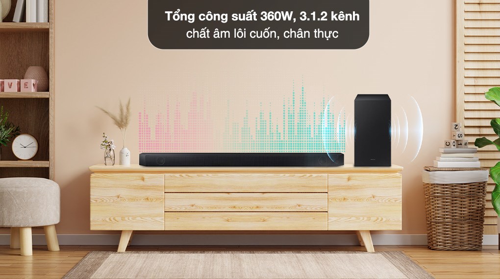 Bộ loa thanh Samsung HW-Q630B 360W