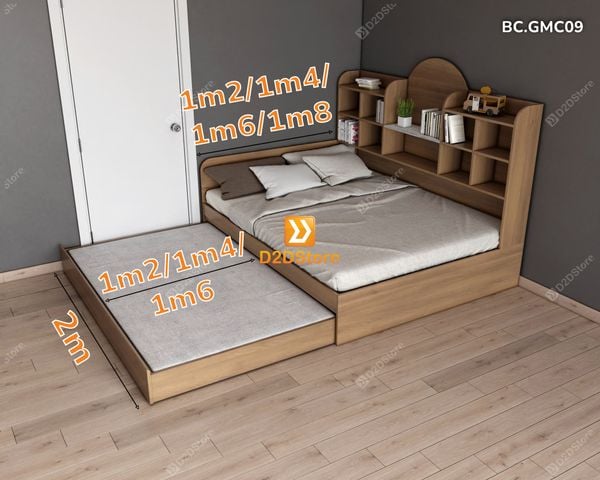 Giường mẹ bồng con thông minh nhiều kích thước mã BC.GMC09