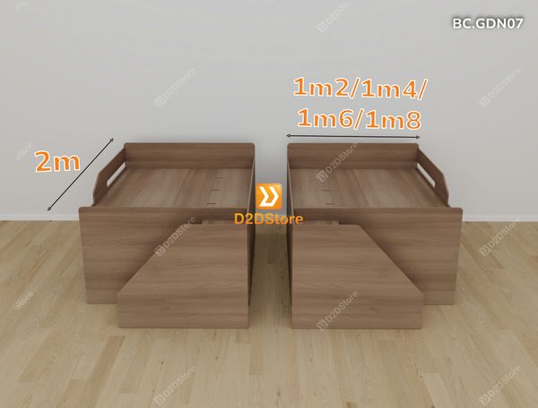 Giường đa năng thông minh nhiều kích thước mã BC.GDN07