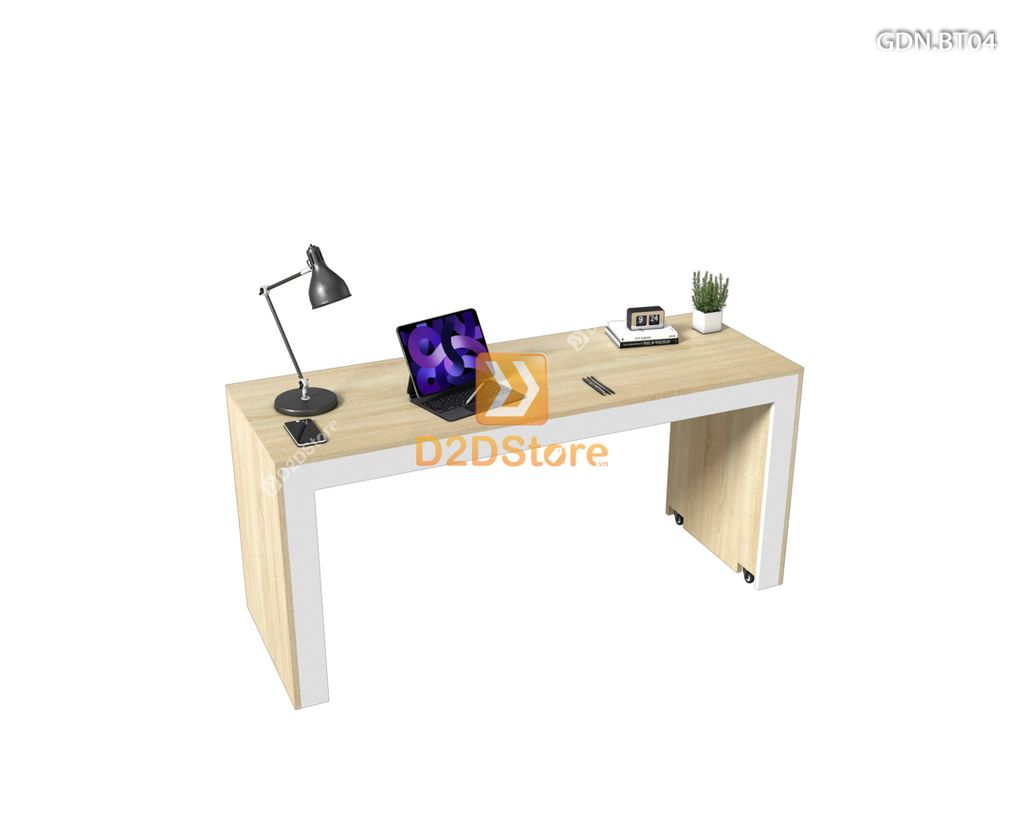 Giường ngủ kết hợp bàn học tủ áo GDN.BT04