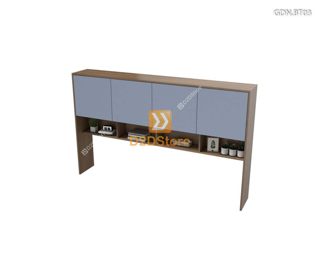  Giường ngủ kết hợp bàn học tủ áo GDN.BT03 