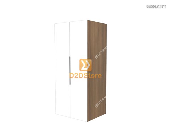 Giường ngủ kết hợp bàn học tủ áo GDN.BT01