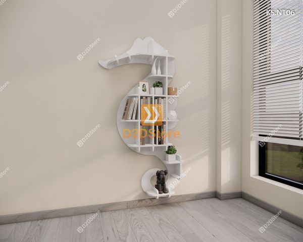 Kệ trang trí nghệ thuật KS.NT06