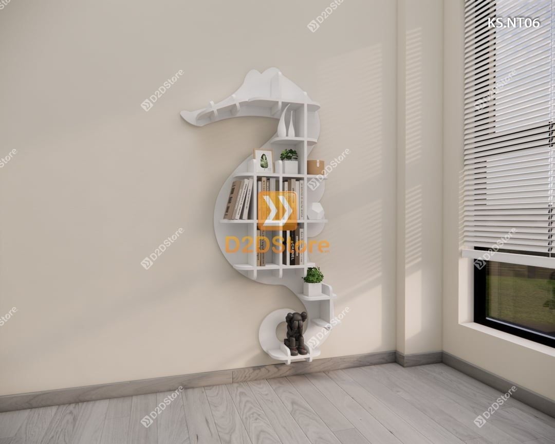  Kệ trang trí nghệ thuật KS.NT06 