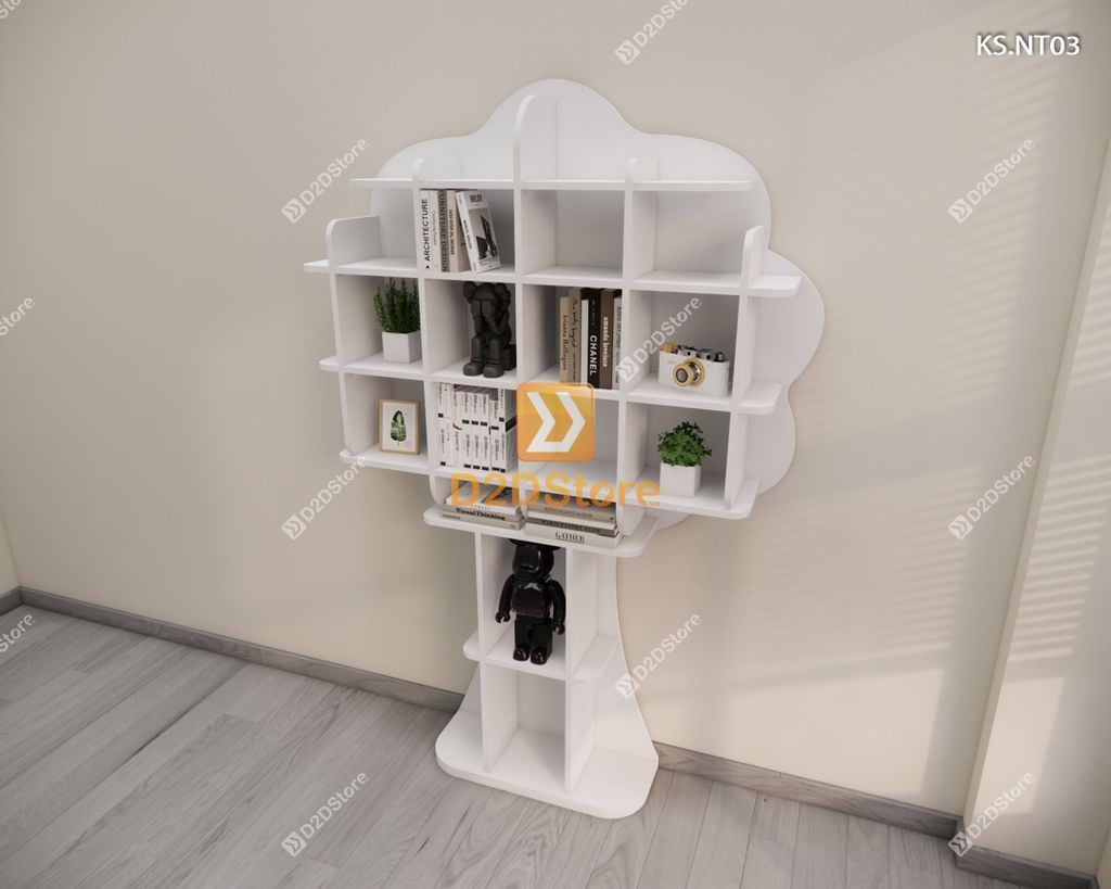 Kệ trang trí nghệ thuật KS.NT03