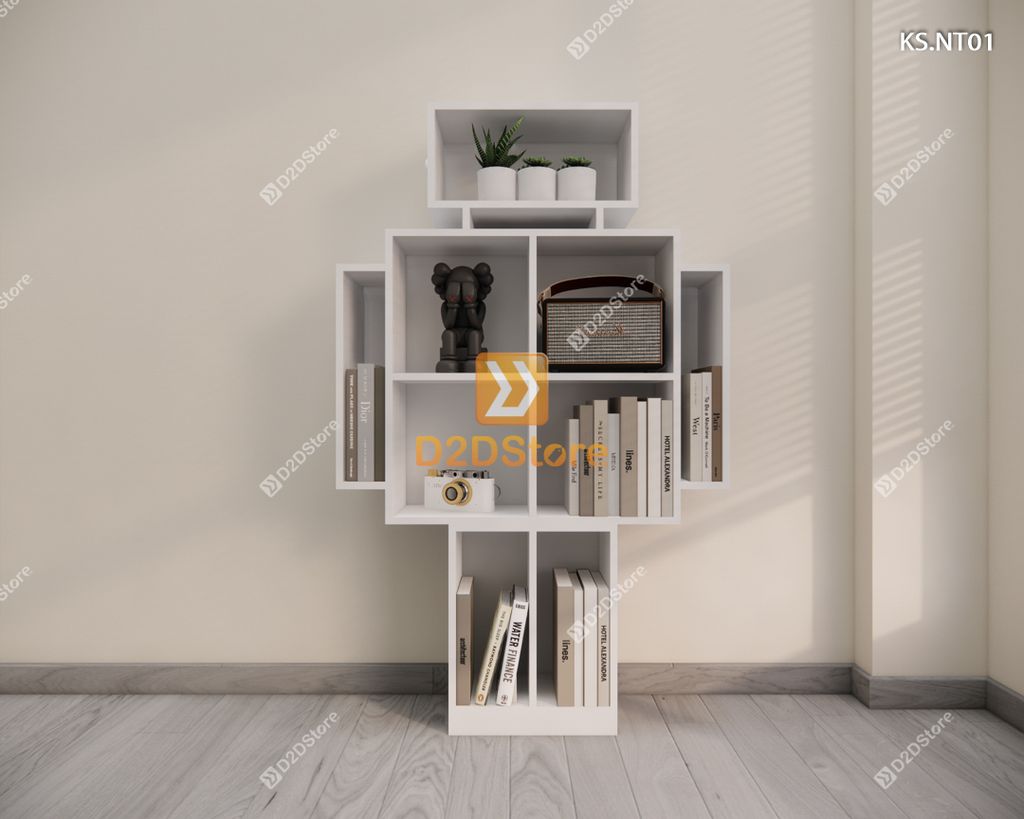 Kệ trang trí nghệ thuật KS.NT01