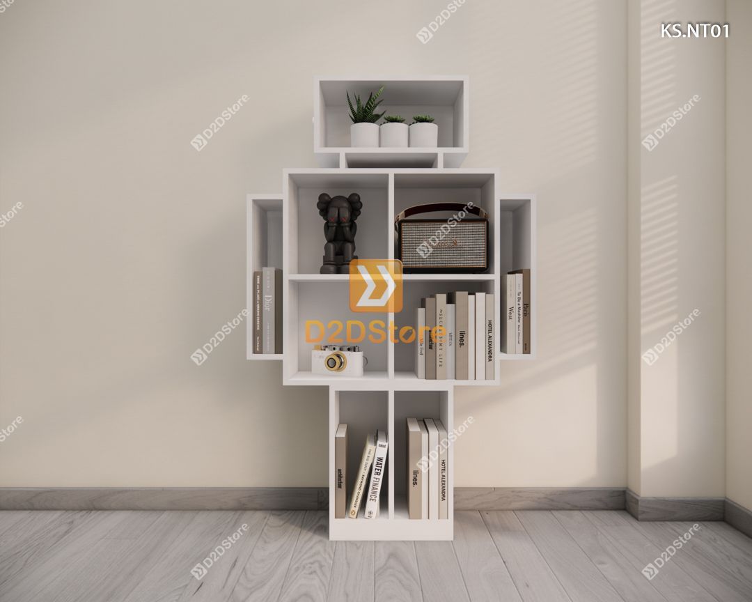  Kệ trang trí nghệ thuật KS.NT01 