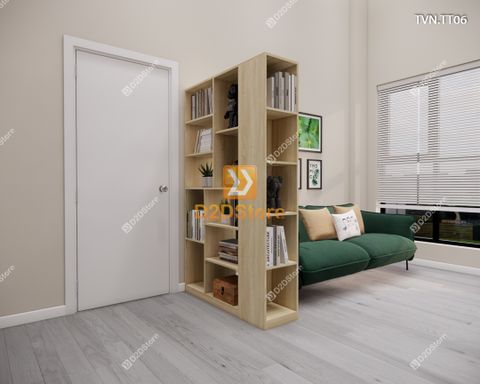 Kệ tủ vách ngăn trang trí TVN.TT06