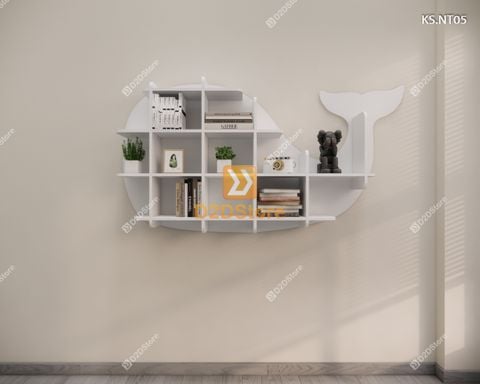 Kệ trang trí nghệ thuật KS.NT05
