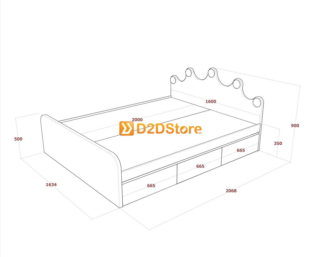 Bộ giường tủ phòng ngủ bé trai BTG.BT03