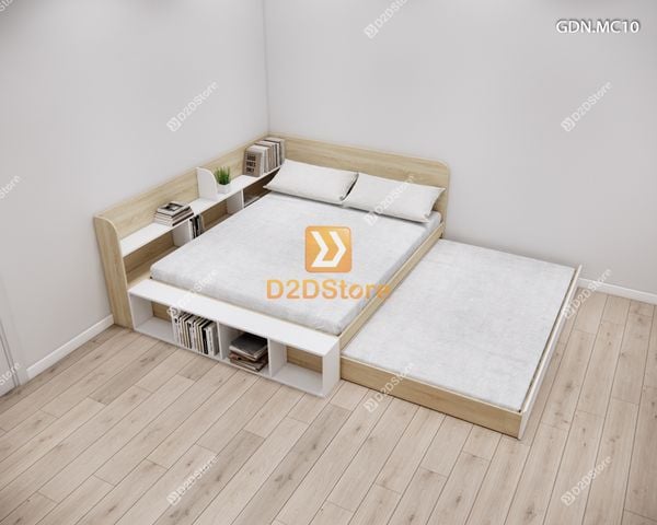 Giường kéo 2 tầng mẹ bồng con GDN.MC10