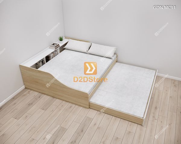 Giường kéo 2 tầng mẹ bồng con GDN.MC11