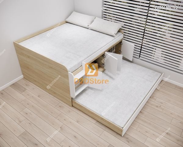 Giường kéo 2 tầng mẹ bồng con GDN.MC12
