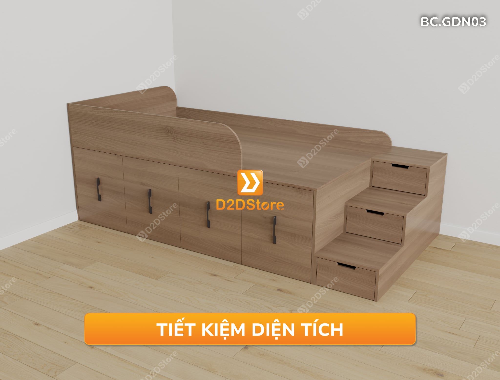  Giường đa năng thông minh nhiều kích thước mã BC.GDN03 