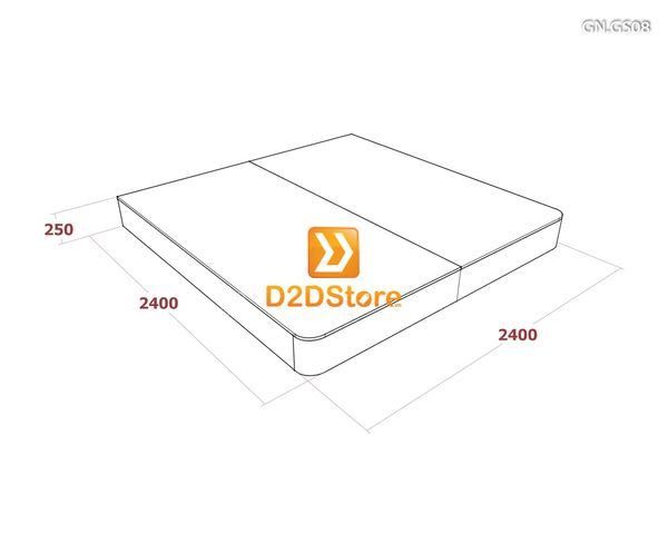Giường ngủ dạng bục đa năng GN.GS08