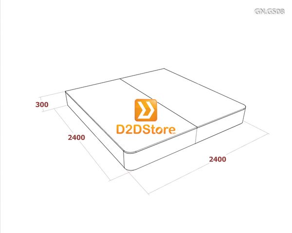 Giường ngủ dạng bục đa năng GN.GS08