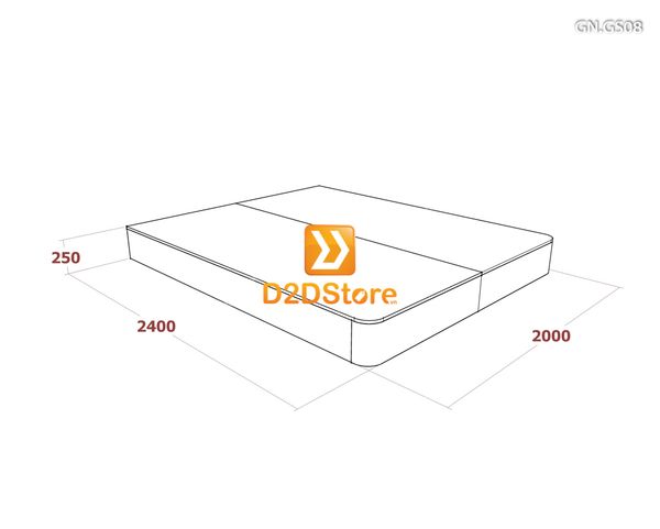 Giường ngủ dạng bục đa năng GN.GS08