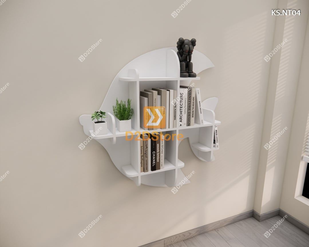  Kệ trang trí nghệ thuật KS.NT04 
