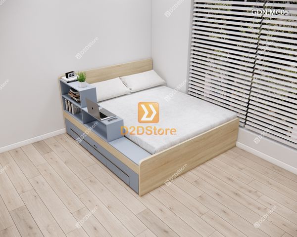 Giường kéo 2 tầng mẹ bồng con GDN.MC05