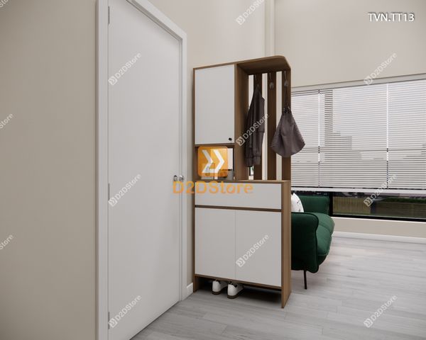 Kệ tủ vách ngăn trang trí TVN.TT13