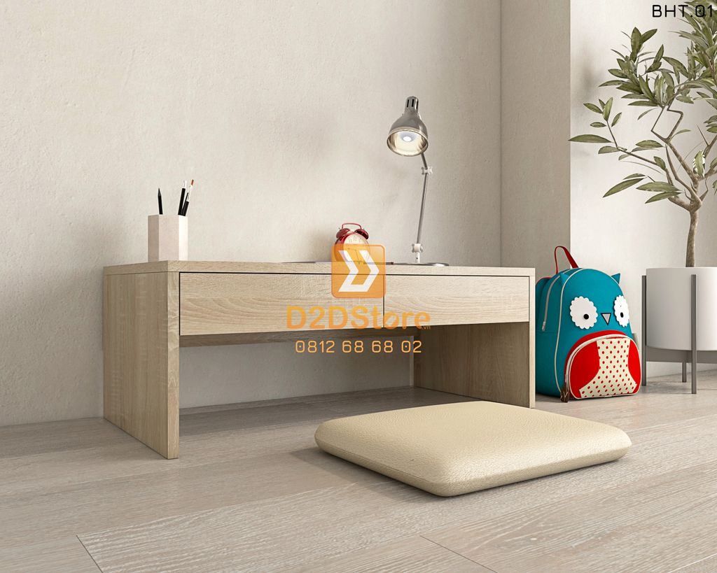 Bàn học thấp cho bé BHT.01