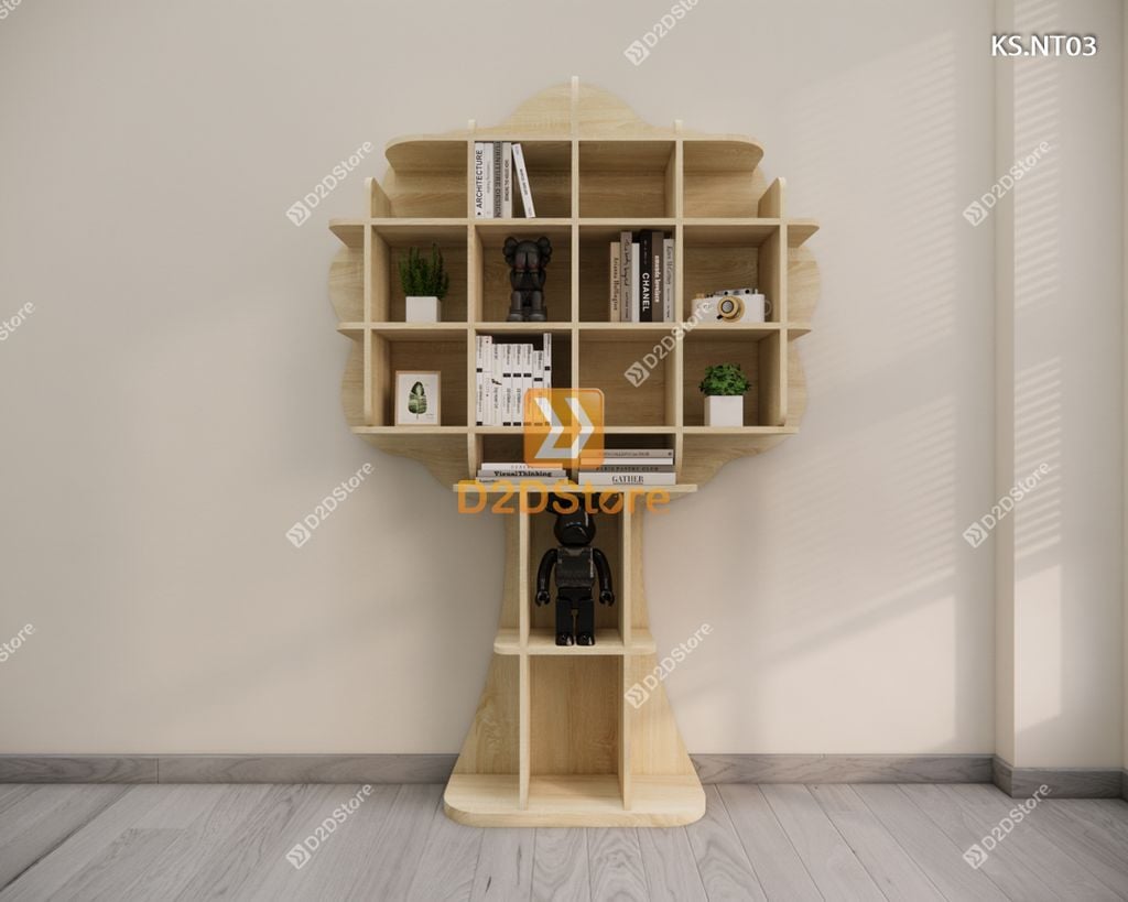 Kệ trang trí nghệ thuật KS.NT03