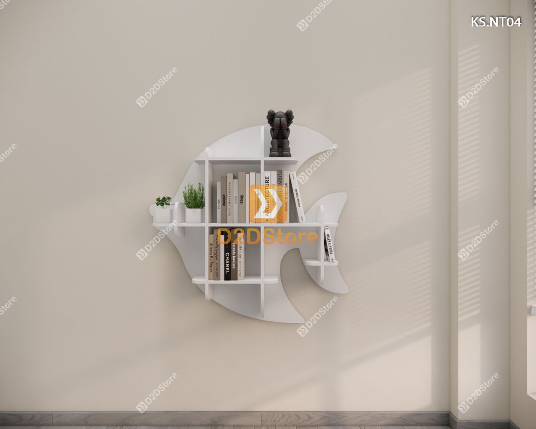  Kệ trang trí nghệ thuật KS.NT04 