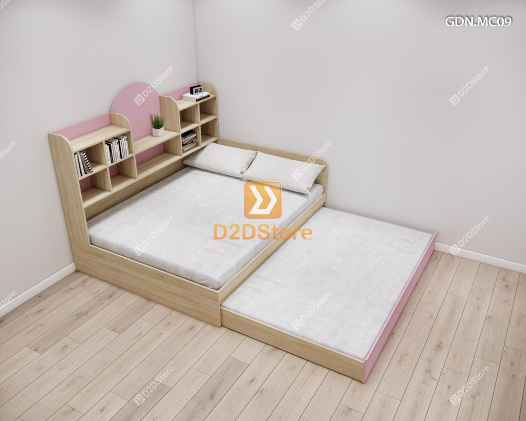  Giường kéo 2 tầng mẹ bồng con GDN.MC09 