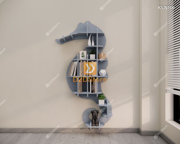 Kệ trang trí nghệ thuật KS.NT06