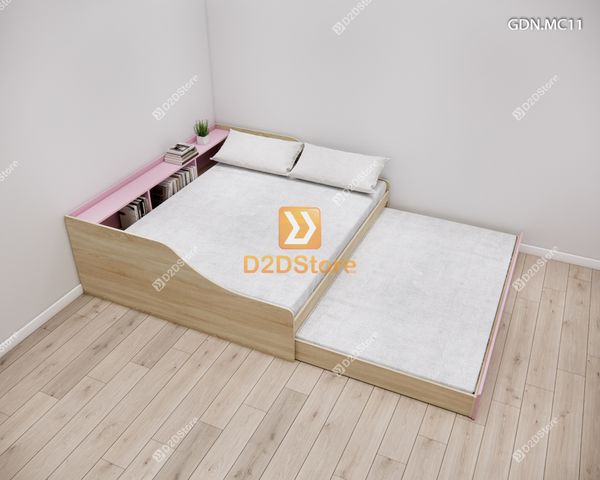 Giường kéo 2 tầng mẹ bồng con GDN.MC11