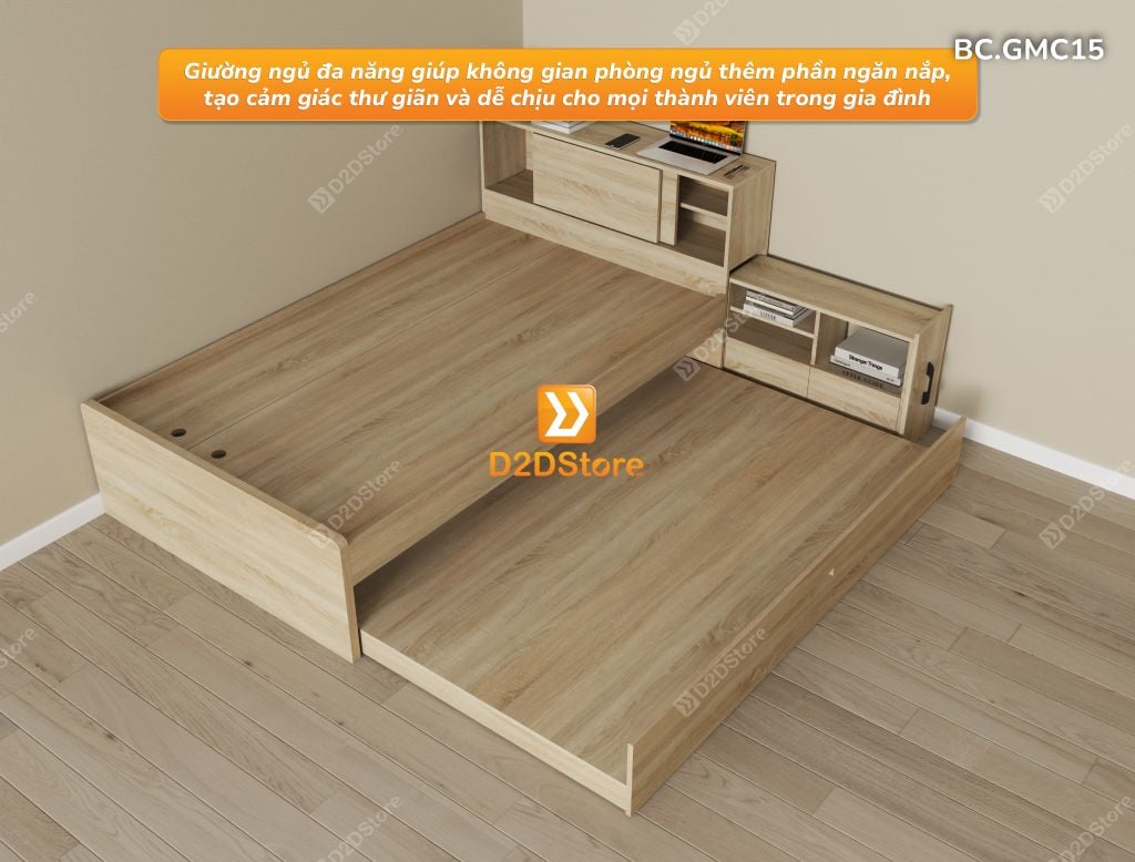 Giường mẹ bồng con thông minh nhiều kích thước mã BC.GMC15