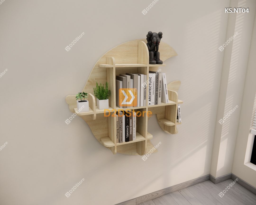  Kệ trang trí nghệ thuật KS.NT04 