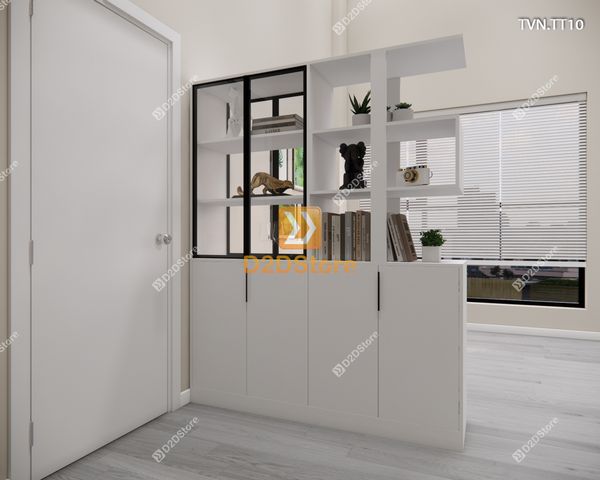 Kệ tủ vách ngăn trang trí TVN.TT10