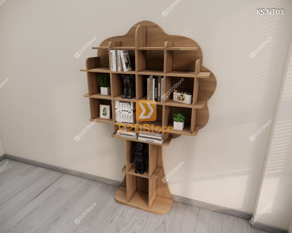 Kệ trang trí nghệ thuật KS.NT03