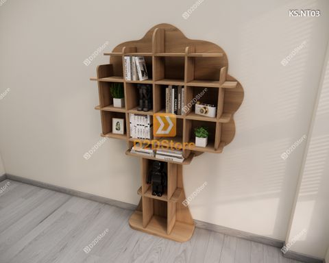 Kệ trang trí nghệ thuật KS.NT03