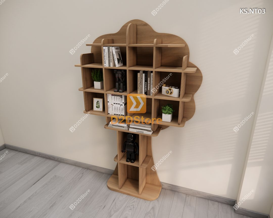  Kệ trang trí nghệ thuật KS.NT03 