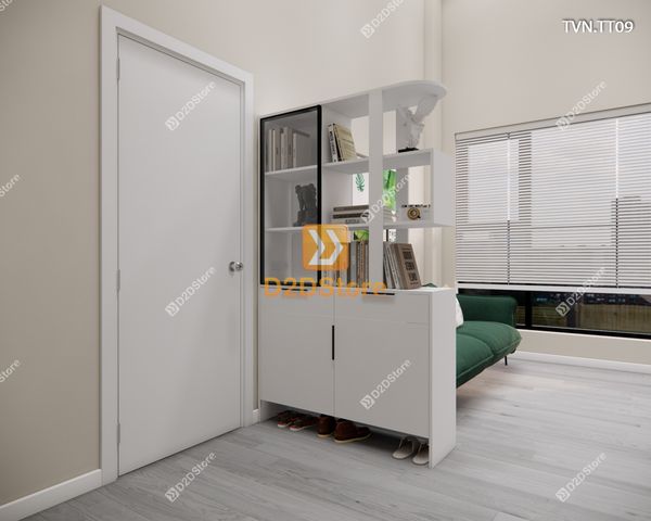 Kệ tủ vách ngăn trang trí TVN.TT09