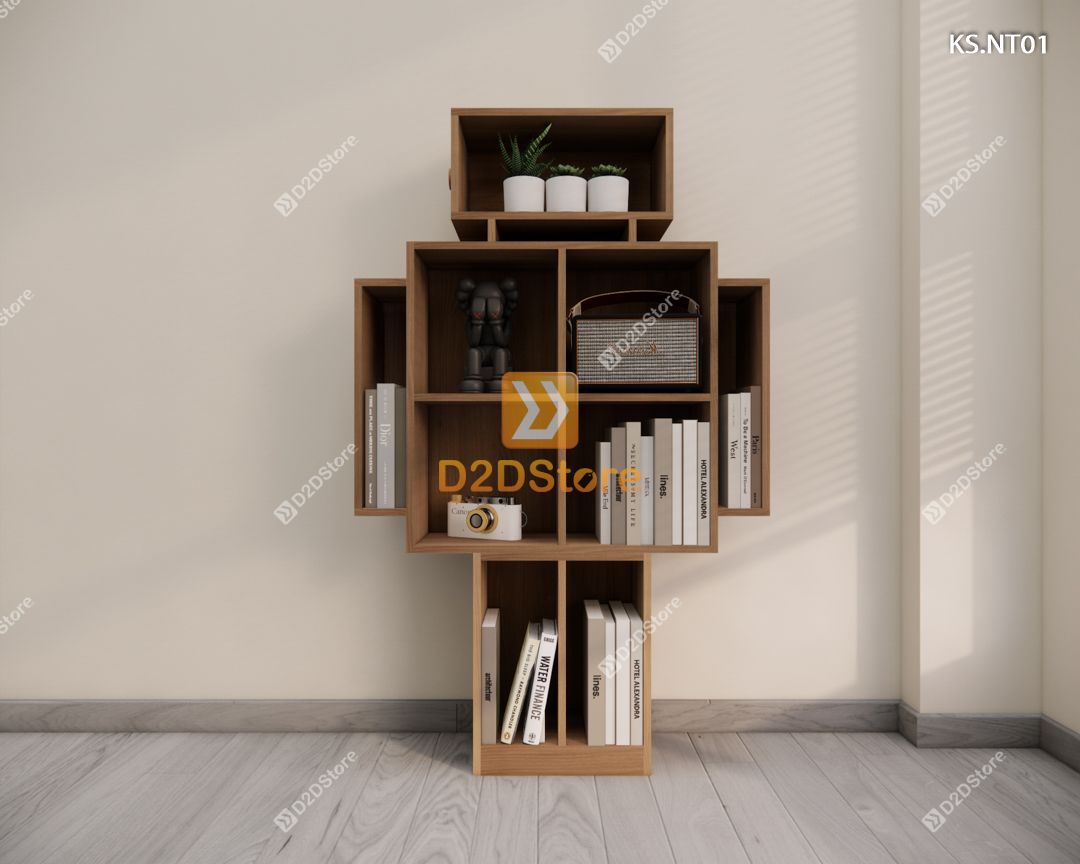  Kệ trang trí nghệ thuật KS.NT01 