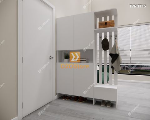 Kệ tủ vách ngăn trang trí TVN.TT15