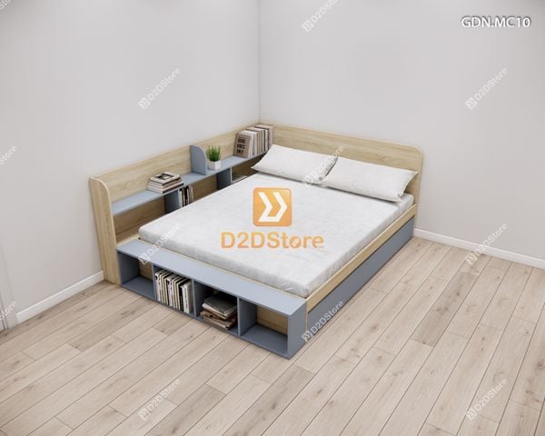 Giường kéo 2 tầng mẹ bồng con GDN.MC10