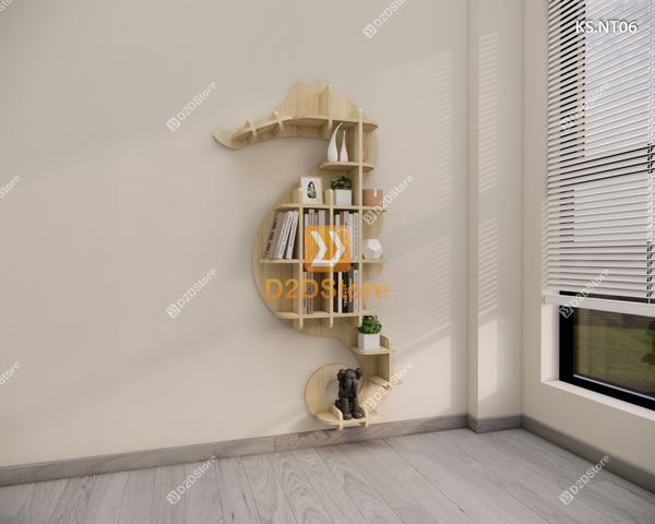 Kệ trang trí nghệ thuật KS.NT06