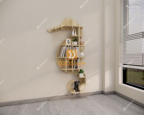 Kệ trang trí nghệ thuật KS.NT06