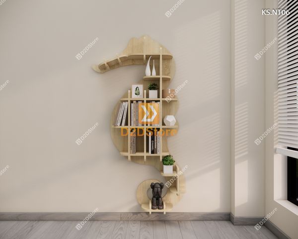 Kệ trang trí nghệ thuật KS.NT06