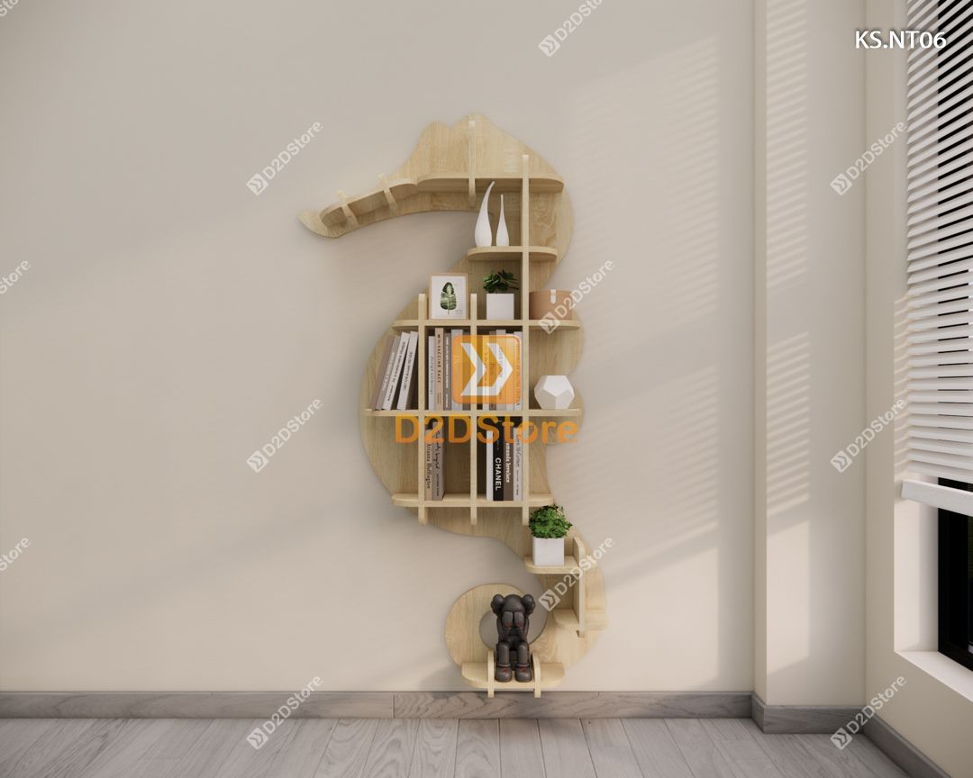  Kệ trang trí nghệ thuật KS.NT06 