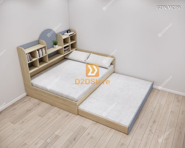 Giường kéo 2 tầng mẹ bồng con GDN.MC09