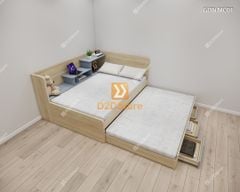 Giường kéo 2 tầng mẹ bồng con GDN.MC01
