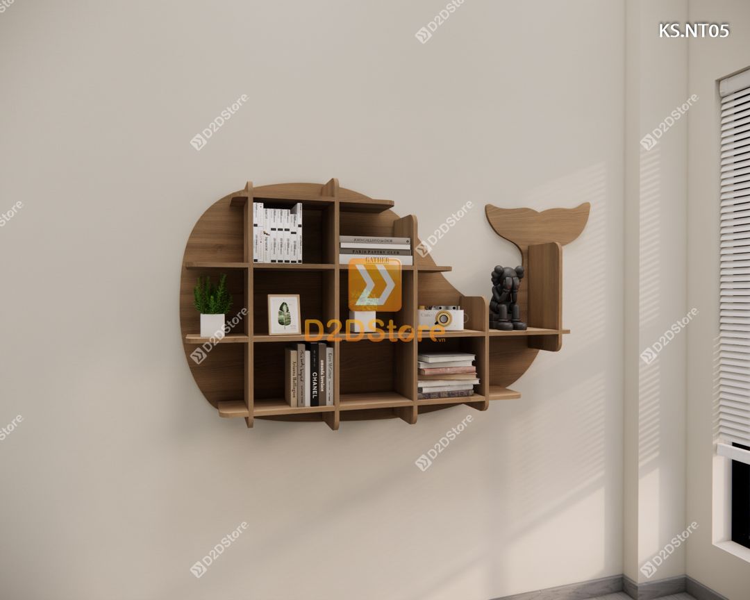  Kệ trang trí nghệ thuật KS.NT05 