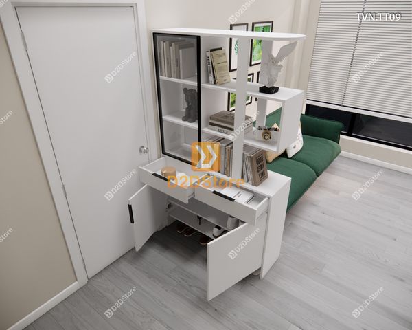 Kệ tủ vách ngăn trang trí TVN.TT09