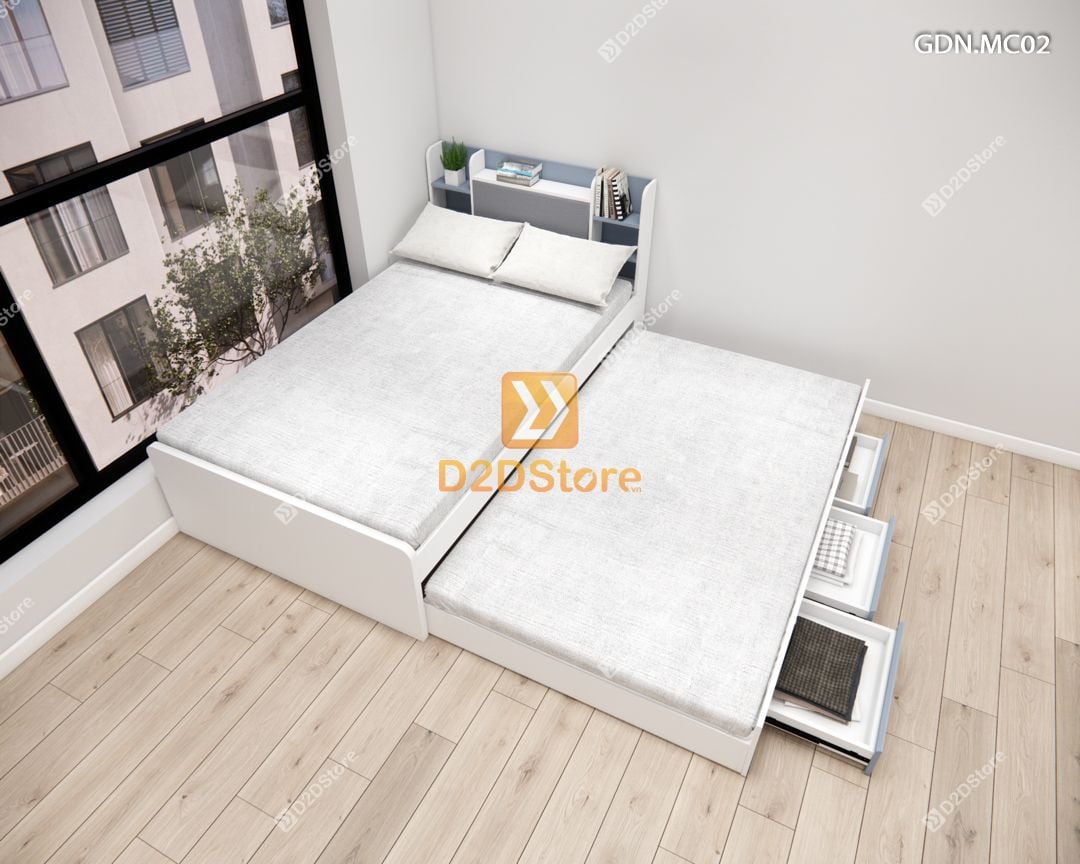  Giường kéo 2 tầng mẹ bồng con GDN.MC02 
