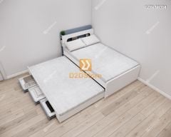 Giường kéo 2 tầng mẹ bồng con GDN.MC04